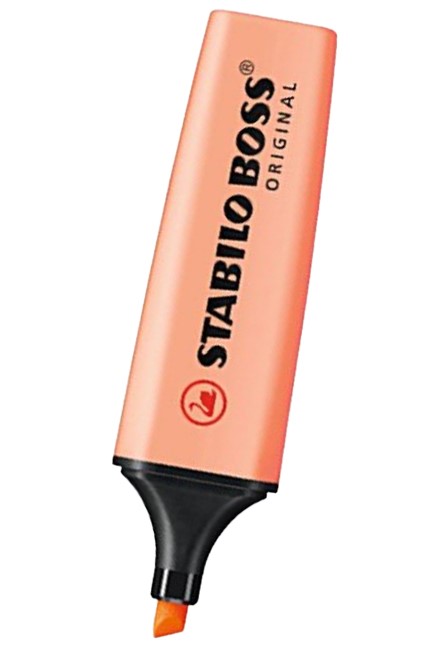 ΜΑΡΚΑΔΟΡΟΣ ΥΠΟΓΡ/ΣΗΣ STABILO BOSS 70 PASTEL-126 PEACH