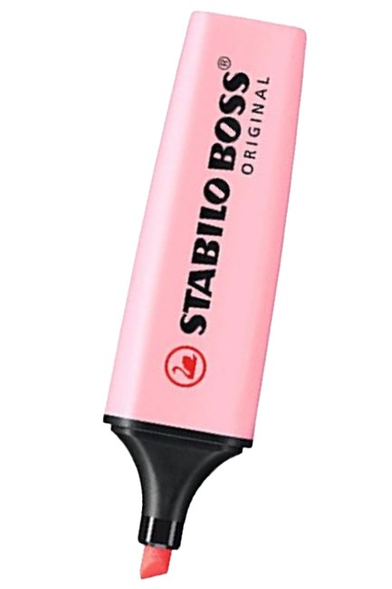 ΜΑΡΚΑΔΟΡΟΣ ΥΠΟΓΡ/ΣΗΣ STABILO BOSS 70 PASTEL-129 PINK