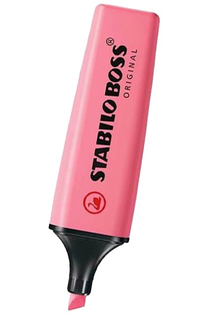 ΜΑΡΚΑΔΟΡΟΣ ΥΠΟΓΡ/ΣΗΣ STABILO BOSS 70 PASTEL-150 CHERRY PINK