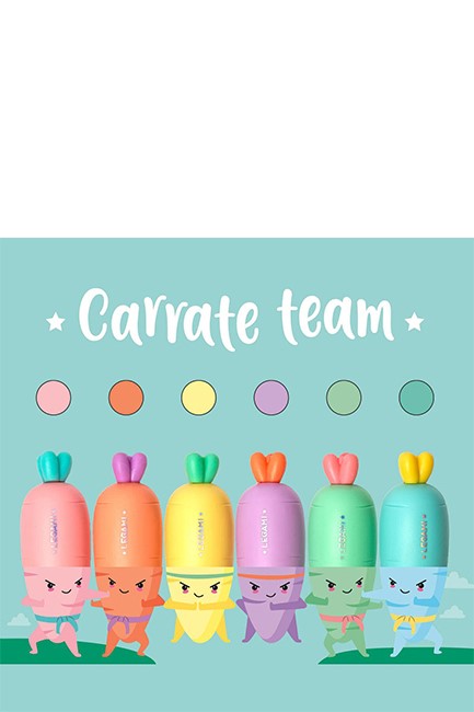 ΜΑΡΚΑΔΟΡΟΙ ΥΠΟΓΡ/ΣΗΣ FANCY ΣΕΤ 6ΤΕΜ. LEGAMI CARRATE TEAM HC0001