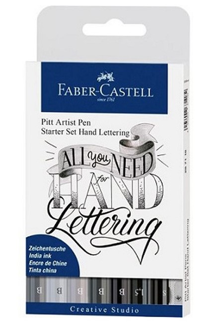 ΜΑΡΚΑΔΟΡΟI FABER ΡΙΤΤ ARTIST ΡΕΝ HAND LETTERING STARTER ΣΕΤ 267118