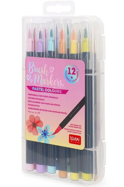 ΜΑΡΚΑΔΟΡΟΙ FANCY 12ΤΕΜ. LEGAMI ΠΙΝΕΛΟ BUMA0002 PASTEL
