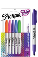 ΜΑΡΚΑΔΟΡΟΣ ΖΩΓΡΑΦΙΚΗΣ SHARPIE FINE GLAM POP ΣΕΤ 5ΤΕΜ.2201774