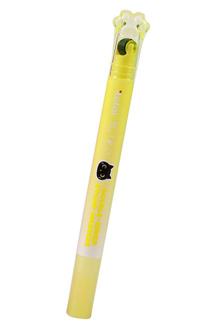 ΜΑΡΚΑΔΟΡΟΣ ΥΠΟΓΡ/ΣΗΣ FANCY TOTAL XL2306J ΜΕ ΣΦΡΑΓΙΔΑ ROLLER YELLOW