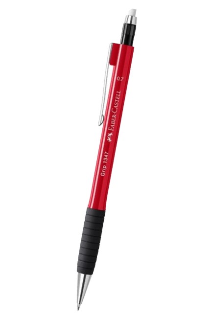 ΜΟΛΥΒΙ ΜΗΧ/ΚΟ 0,7 FABER GRIP 1347 KOKKINO TREND 134725