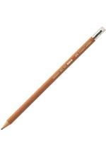 ΜΟΛΥΒΙ FABER NATURAL 111713 B ΜΕ ΓΟΜΑ