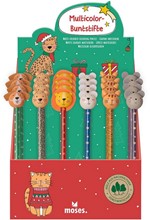 ΞΥΛΟΜΠΟΓΙΑ FANCY XMAS MOSES ΠΟΛΥΧΡΩΜΗ ΜΥΤΗ WINTER FRIENDS M16788