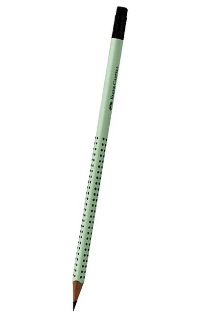 ΜΟΛΥΒΙ FABER GRIP 2001 ΜΕ ΓΟΜΑ HB SAGE 100-180-443