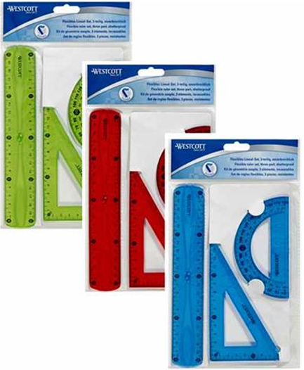 ΣΕΤ ΓΕΩΜΕΤΡΙΚΩΝ ΟΡΓΑΝΩΝ 20CM.ΕΥΚΑΜΠΤΟ WESTKOT (3ΤΕΜ.)