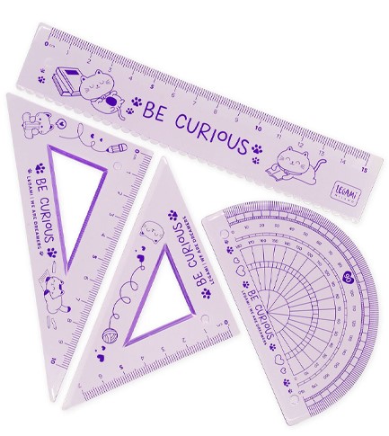ΣΕΤ ΓΕΩΜΕΤΡΙΚΩΝ ΟΡΓΑΝΩΝ LEGAMI RS0002 (4ΤΕΜ.) YOU RULE KITTY