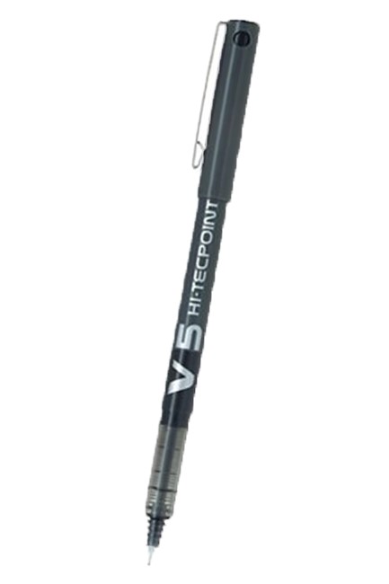 ΣΤΥΛΟ ΥΓΡΗΣ ΜΕΛΑΝΗΣ PILOT BX-V5 ΜΑΥΡΟ