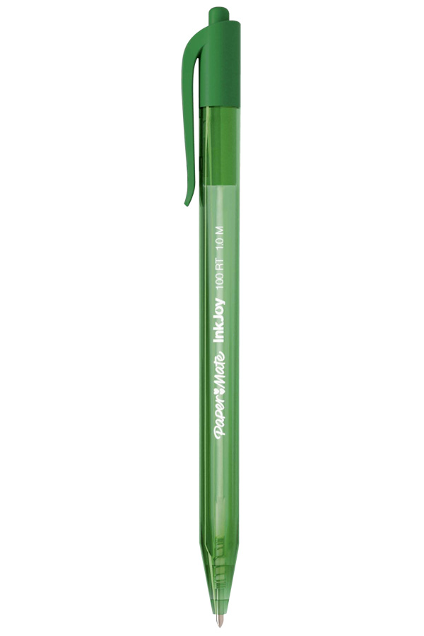 ΣΤΥΛΟ ΔΙΑΡΚΕΙΑΣ PAPER MATE INKJOY 100 RT GREEN Evripidis.gr