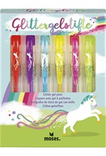 ΣΤΥΛΟ FΑΝCΥ ΜΟSΕS GLITTER UNICORN ΣΕΤ 6ΤΕΜ.