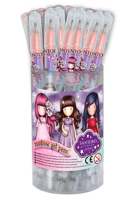 ΣΤΥΛΟ FΑΝCΥ RAINBOW GORJUSS SPARKLE AND BLOOM 759GJD03