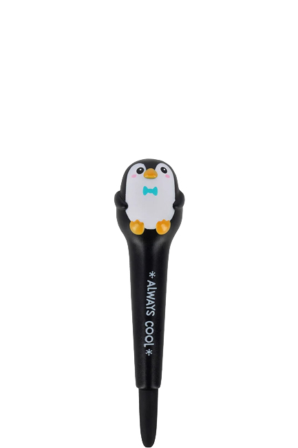 ΣΤΥΛΟ FΑΝCΥ LEGAMI SQUISHY GEL SQPKIT4 SQUEEZIES PENGUIN LIMITED