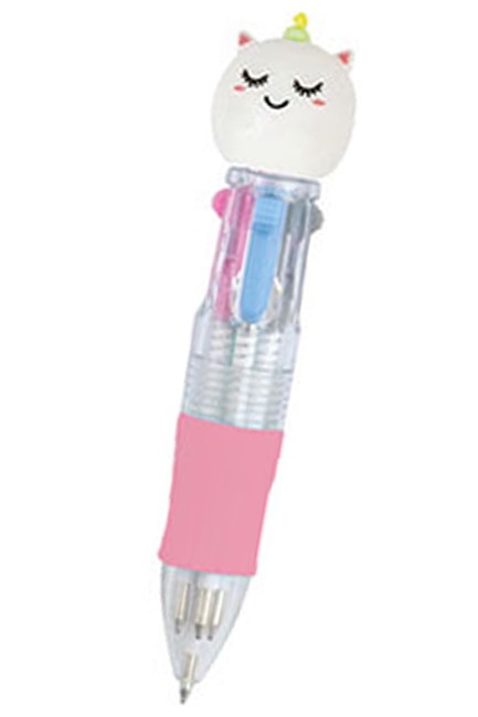 ΣΤΥΛΟ FANCY ΜΕ ΓΟΜΑ 4 ΧΡΩΜΑΤΩΝ TOTAL GIFT MINI XL1265E UNICORN