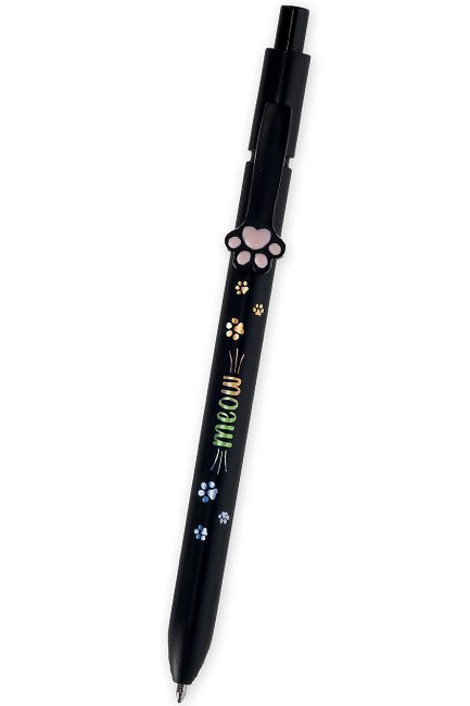ΣΤΥΛΟ FΑΝCΥ LEGAMI MEOW MPNKIT1 BLACK PAW