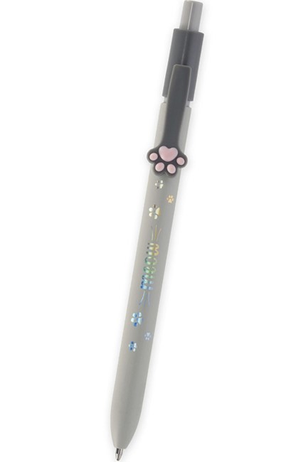 ΣΤΥΛΟ FΑΝCΥ LEGAMI MEOW MPNKIT3 GREY PAW