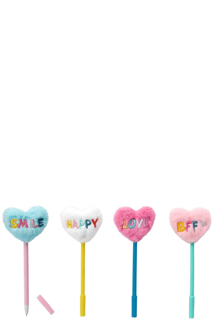 ΣΤΥΛΟ FANCY GEL MOSES POM POM ΚΑΡΔΙΑ M26322