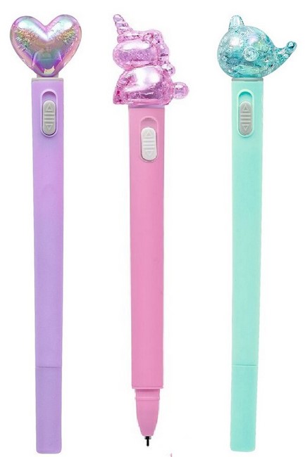 ΣΤΥΛΟ FANCY GEL MOSES HOLOGRAPHIC ΜΕ ΦΩΣ M26320