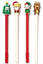 ΣΤΥΛΟ FΑΝCΥ XMAS PUCKATOR ADORAMALS FINE TIP XPEN272