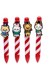 ΣΤΥΛΟ FΑΝCΥ XMAS PUCKATOR ADORAMALS 6 ΧΡΩΜΑΤΩΝ XPEN274