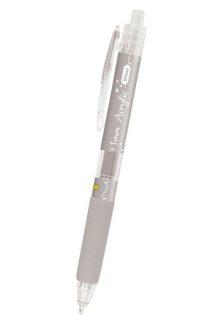 ΣΤΥΛΟ ΑΚΡΥΛΙΚΟ ONLINE 1mm.SILVER