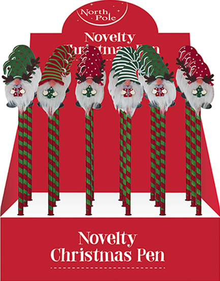 ΣΤΥΛΟ FANCY XMAS GONK ΜΕ ΓΕΝΕΙΑΔΑ