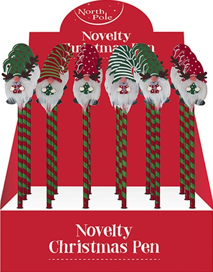 ΣΤΥΛΟ FANCY XMAS GONK ΜΕ ΓΕΝΕΙΑΔΑ