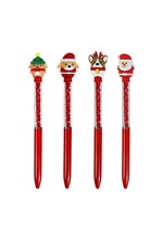 ΣΤΥΛΟ FANCY XMAS ΖΩΑΚΙΑ GLITTER