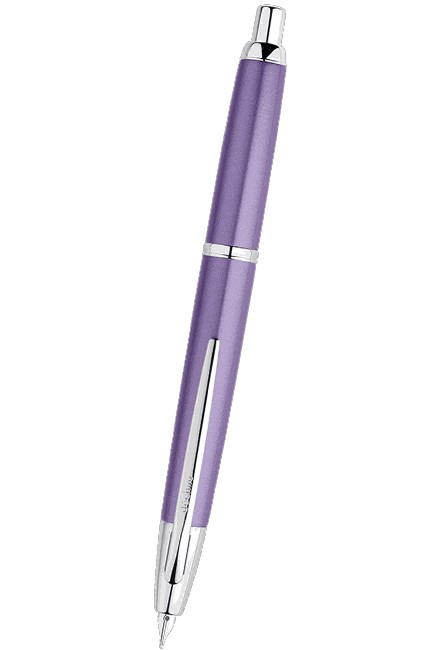 PILOT CAPLESS DECIMO ΠΕΝΑ 18Κ.MEDIUM RHODIUM MAUVE-ΧΩΡΙΣ ΚΑΠΑΚΙ