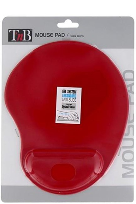MOUSE PAD T'NB GEL WRIST RED
