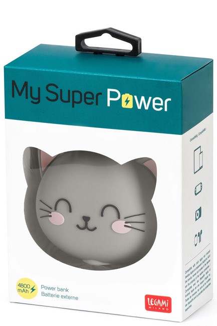 POWER BANK LEGAMI 4800 MAH POW0024 MY SUPER POWER KITTY