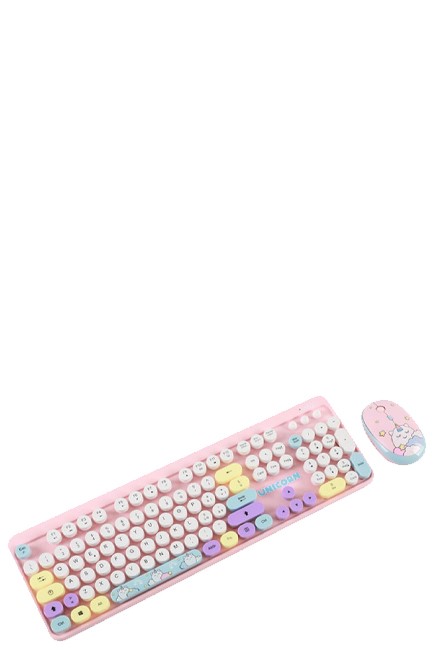 ΠΛΗΚΤΡΟΛΟΓΙΟ +MOUSE TOTAL GIFT XL2452G UNICORN