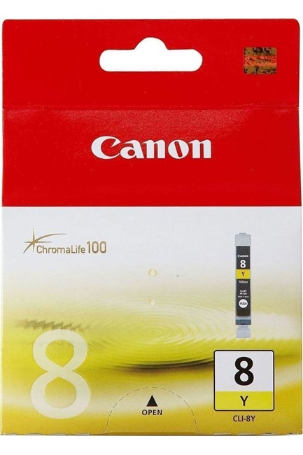ΜΕΛΑΝΙ INKJET CANON CLI-8 YELLOW (0623B001)