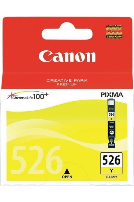 ΜΕΛΑΝΙ INKJET CANON CLI-526 ΥΕLLΟW (4543Β001)