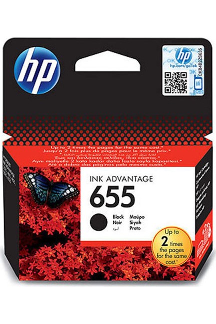 ΜΕΛΑΝΙ INKJET HEWLETT PACKARD N.655 BLACK CZ109A
