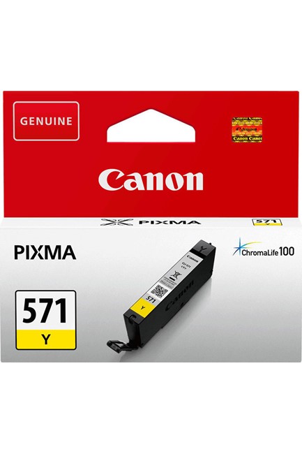 ΜΕΛΑΝΙ INKJET CANON CLI-571 YELLOW (0388C001)