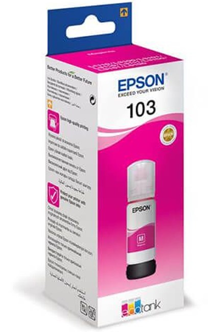 ΜΕΛΑΝΙ INKJET EPSON 103 Τ00S34A MAGENTA 65ml.