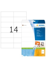 ΕΤΙΚΕΤΕΣ INKJET/LASER/COPIER 105*42,3mm.25Φ.HERMA 5057