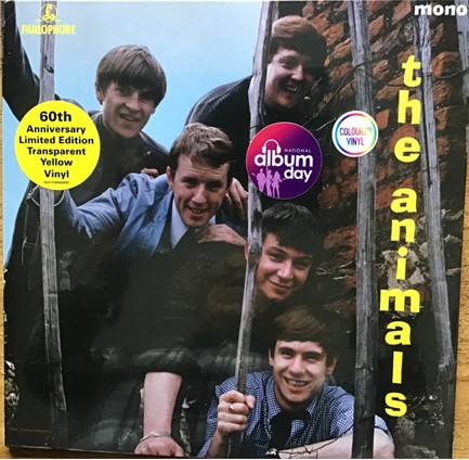 THE ANIMALS - THE ANIMALS YELLOW LP