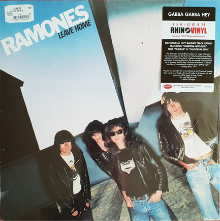 RAMONES - LEAVE HOME (LP REMASTERED)