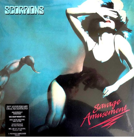 SCORPIONS - SAVAGE AMUSEMENT (2 LP)
