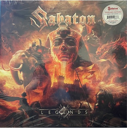 SABATON - LEGENDS (GLACIAL MIST MARBLE VINYL)