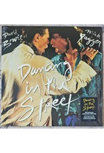 DAVID BOWIE & MICK JAGGER - DANCING IN THE STREET LTD LP WHITE