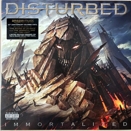 DISTURBED - IMMORTALIZED (2 LP)