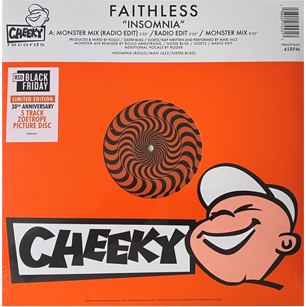 FAITHLESS - INSOMNIA (30TH ANNIVERSARY) ZOETROPE