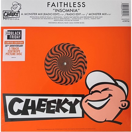 FAITHLESS - INSOMNIA (30TH ANNIVERSARY) ZOETROPE