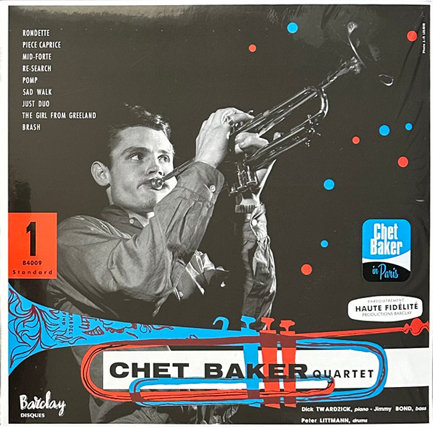 CHET BAKER - CHET BAKER QUARTET PARIS VOL.1