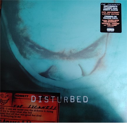 DISTURBED - THE SICKNESS GREEN LP